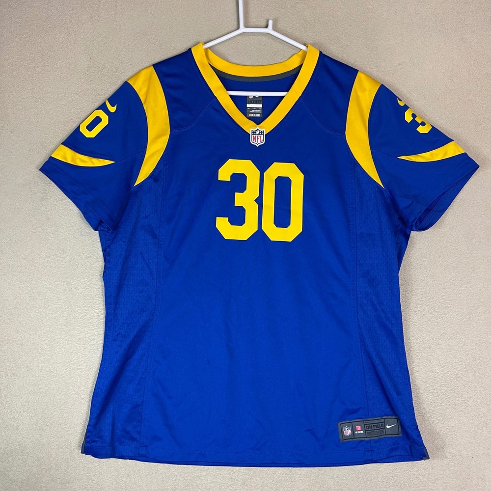 Nike Los Angeles Rams Todd Gurley II 30 NFL Football Jersey Royal Blue XXL